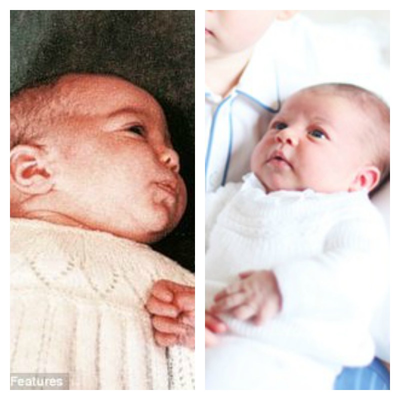 Kate Middleton Princess Charlotte Baby Comparison