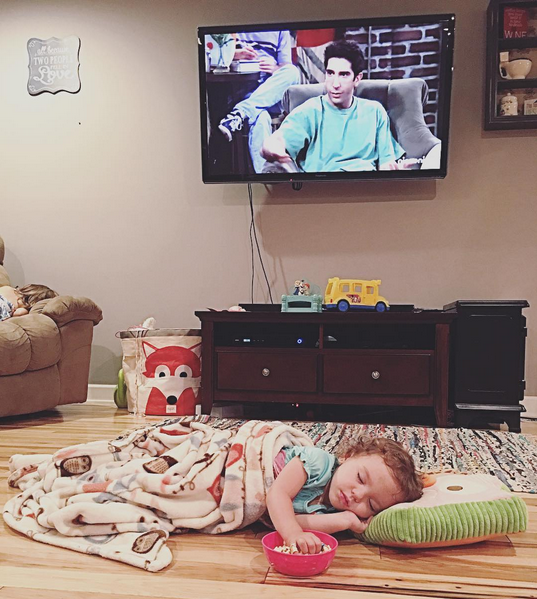 Kids Sleeping Positions Popcorn