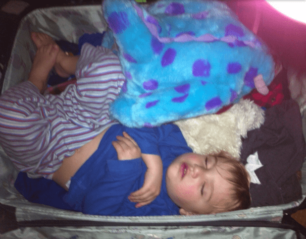 Kids Sleeping Suitcase
