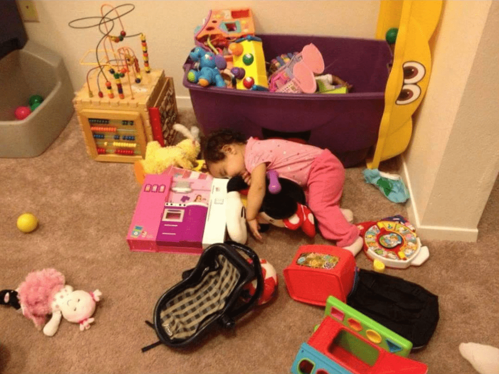 Kids Sleeping Toy Box