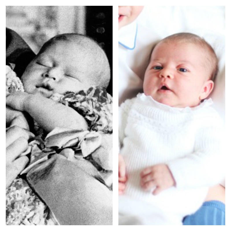Prince Charles Princess Charlotte Comparison