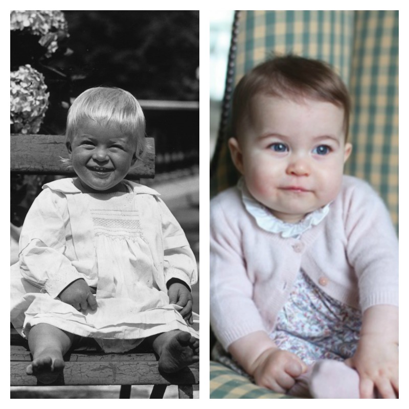 Prince Philip Princess Charlotte Comparison