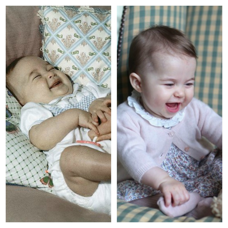 Prince William Princess Charlotte Comparison