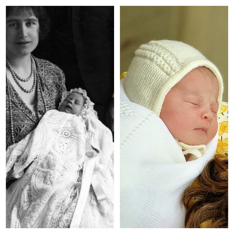 Queen Elizabeth Princess Charlotte Sleeping Comparison