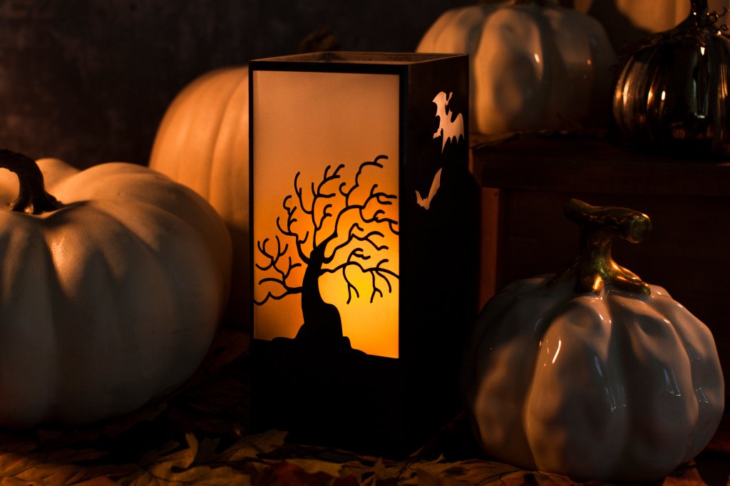 Tree And Bat Luminary