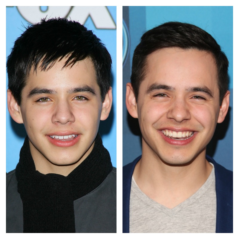 David Archuleta Then And Now