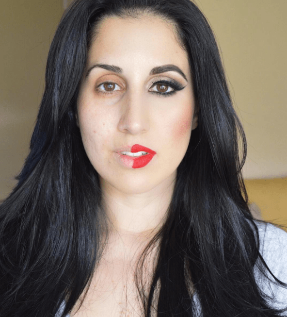 Half Face Makeup 12