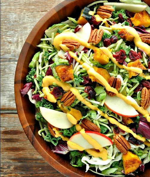 Thanksgiving Side Dishes Fall Harvest Salad