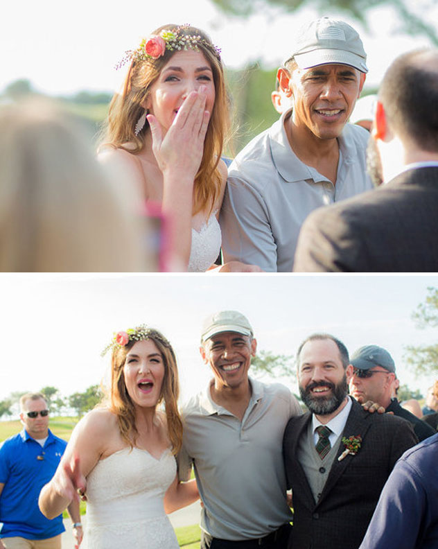 Barack Obama Crash Wedding
