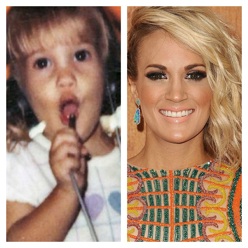 Country Music Stars Then And Now Carrie Underwood