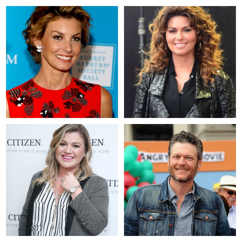 Country Music Stars Then And Now