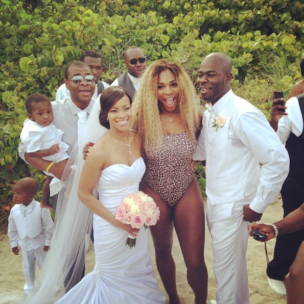 Serena Williams Crash Wedding