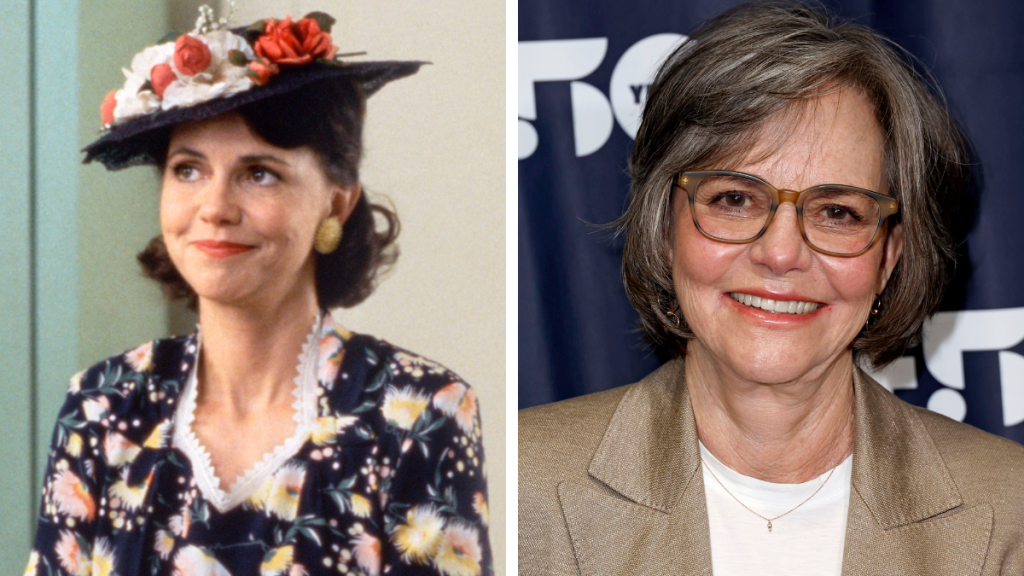Sally Field in 1994 and 2023