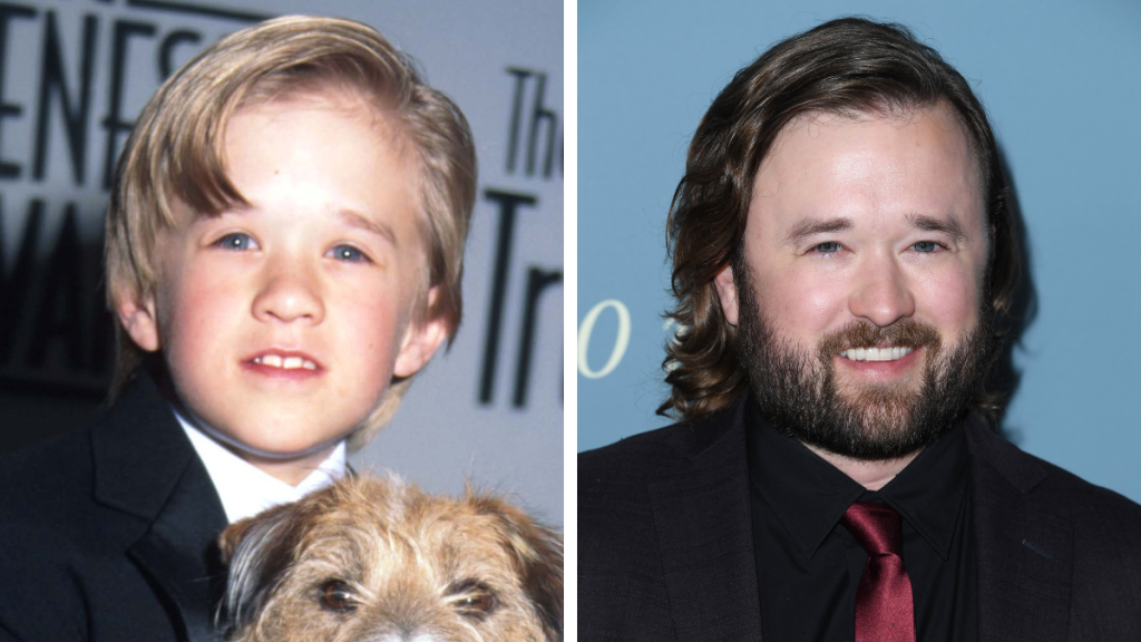 Haley Joel Osment in 1997 and 2023