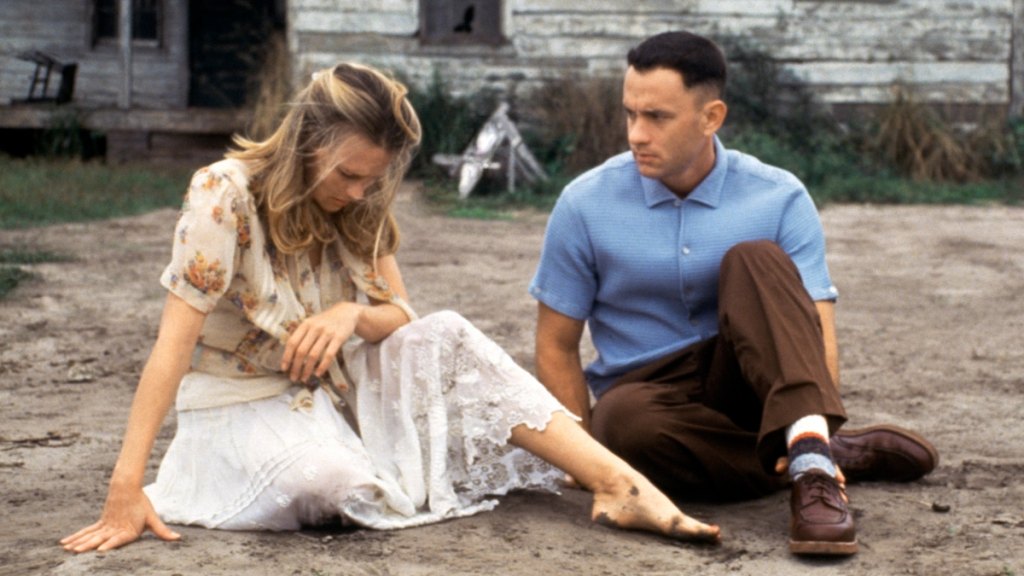 Robin Wright and Tom Hanks, 1994 forrest gump cast