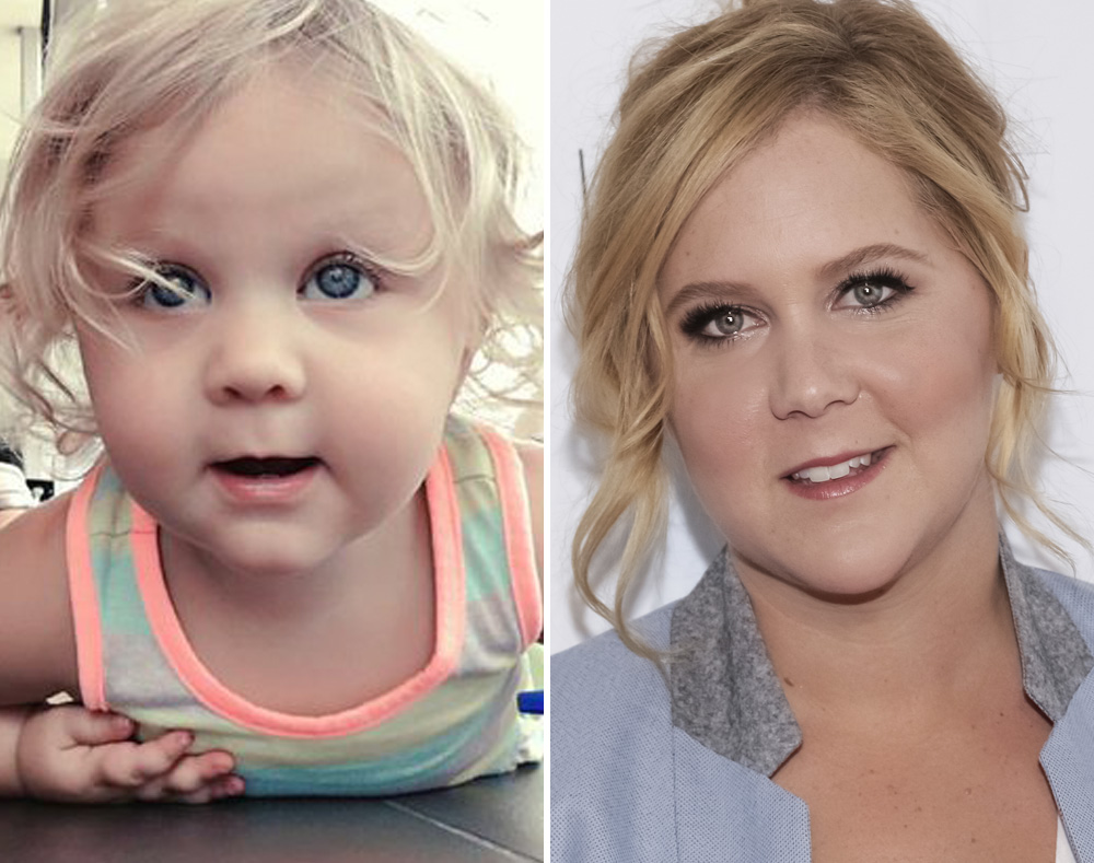 Amy Schumer Baby Doppelganger