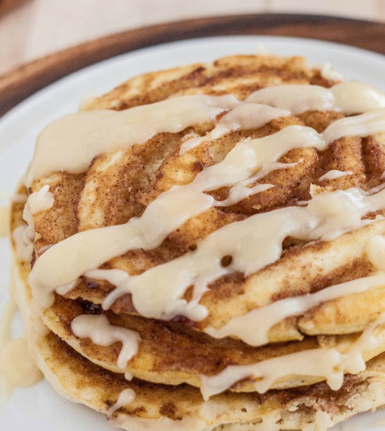 Cinnamon Roll Pancake