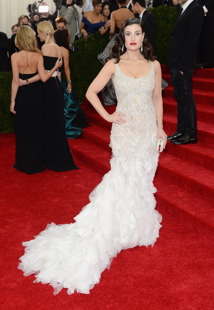 Idina Menzel Wedding Dress