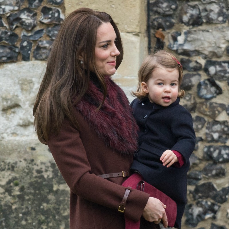 Princess Charlotte winter coat