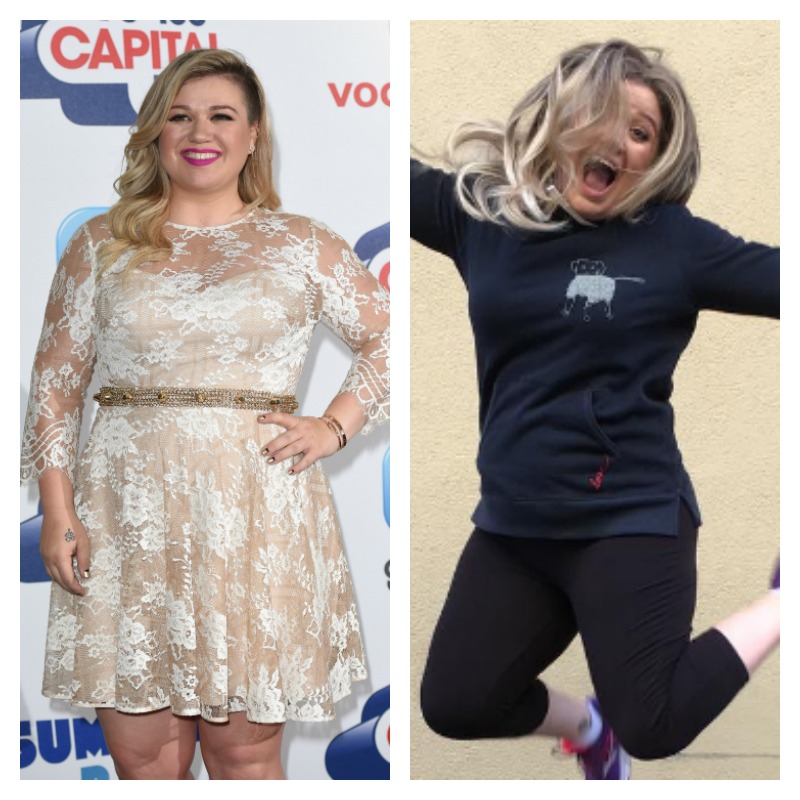 Kelly Clarkson Weight Then And Now