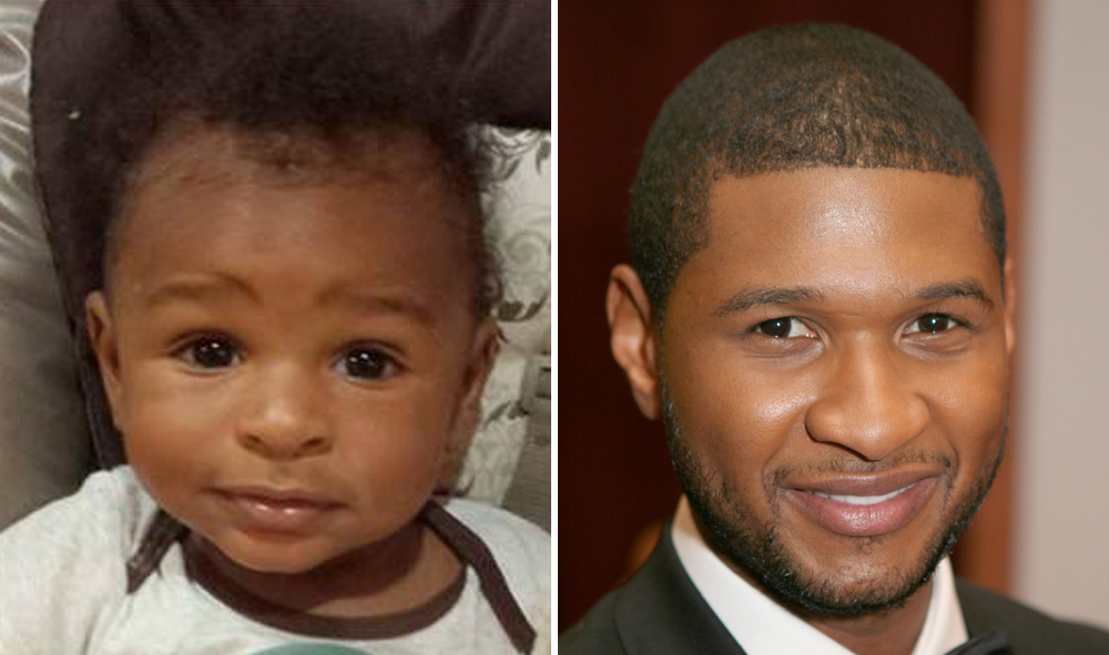 Usher Baby Doppelganger
