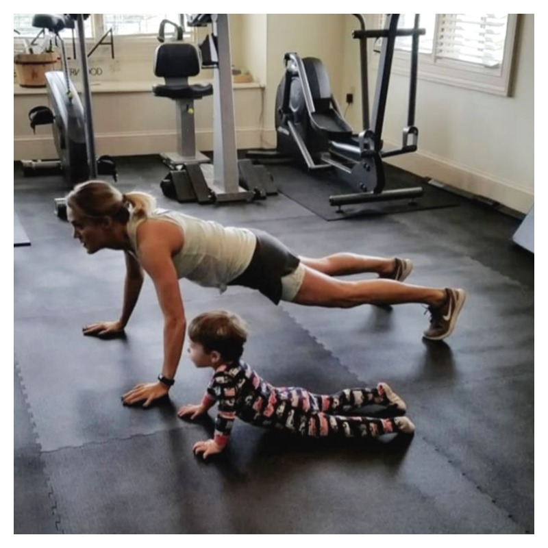 Carrie Underwood Son Workout