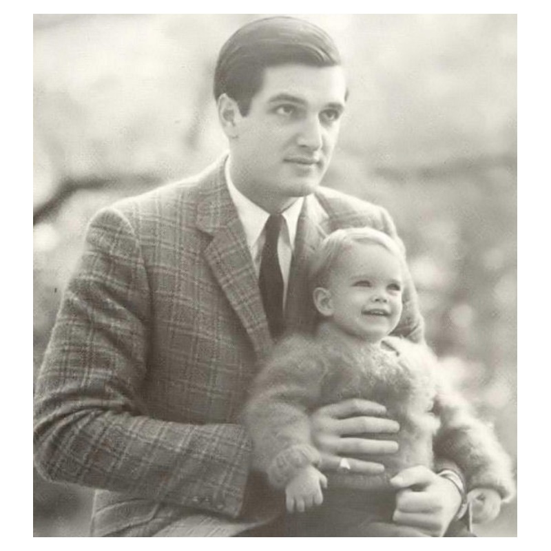 Celebs As Babies With Dads Brooke Shields