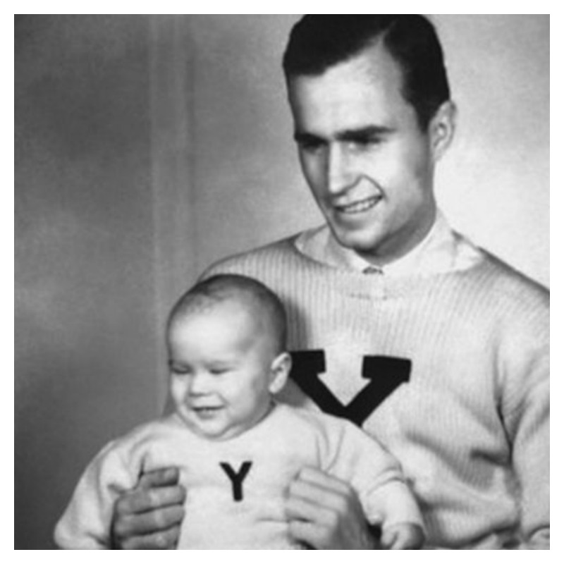 Celebs As Babies With Dads Gwb
