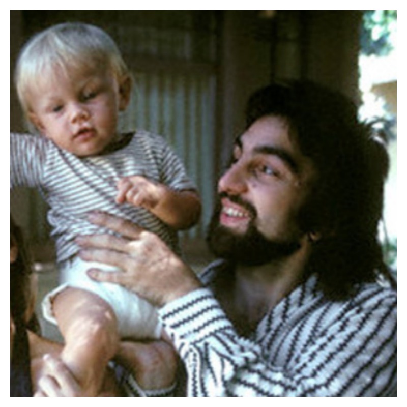 Celebs As Babies With Dads Leonardo Dicaprio