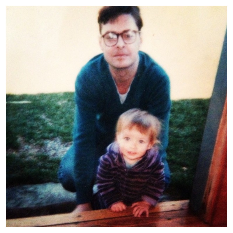 Celebs As Babies With Dads Olivia Wilde