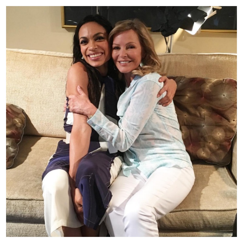Cheryl Ladd Today Rosario Dawson