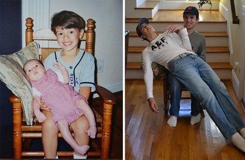 Childhood Recreated Photo 16