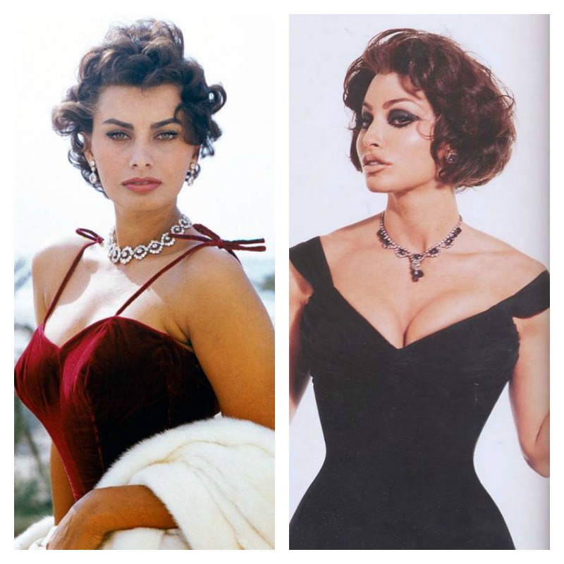 Kevyn Aucoin Makeovers Sophia Loren