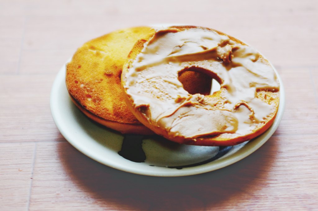 Nut Butter On Bagel
