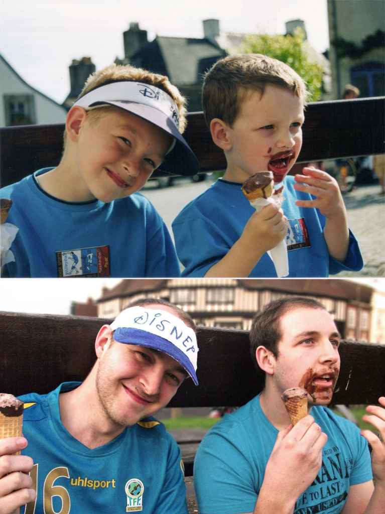 Sibling Recreated Photo 11