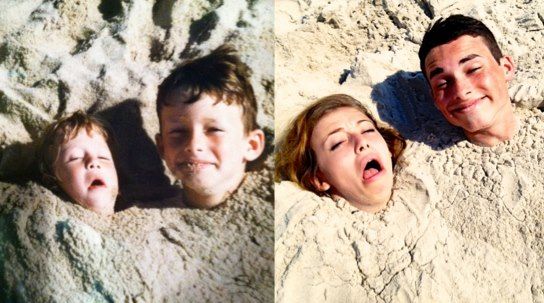 Sibling Recreated Photo 13