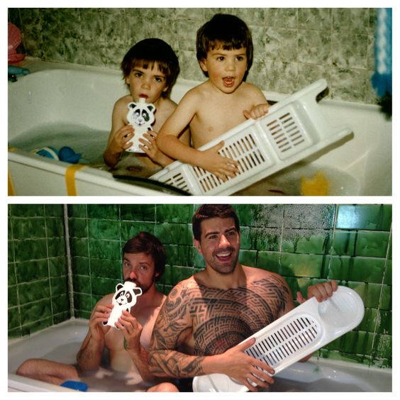 Sibling Recreated Photo 4