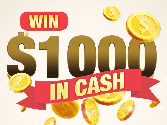 1000 Cash Giveaway May 2017 1