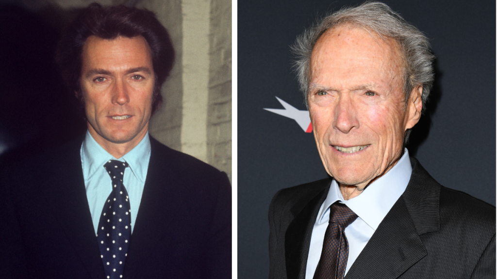 Clint Eastwood in 1970 and 2020