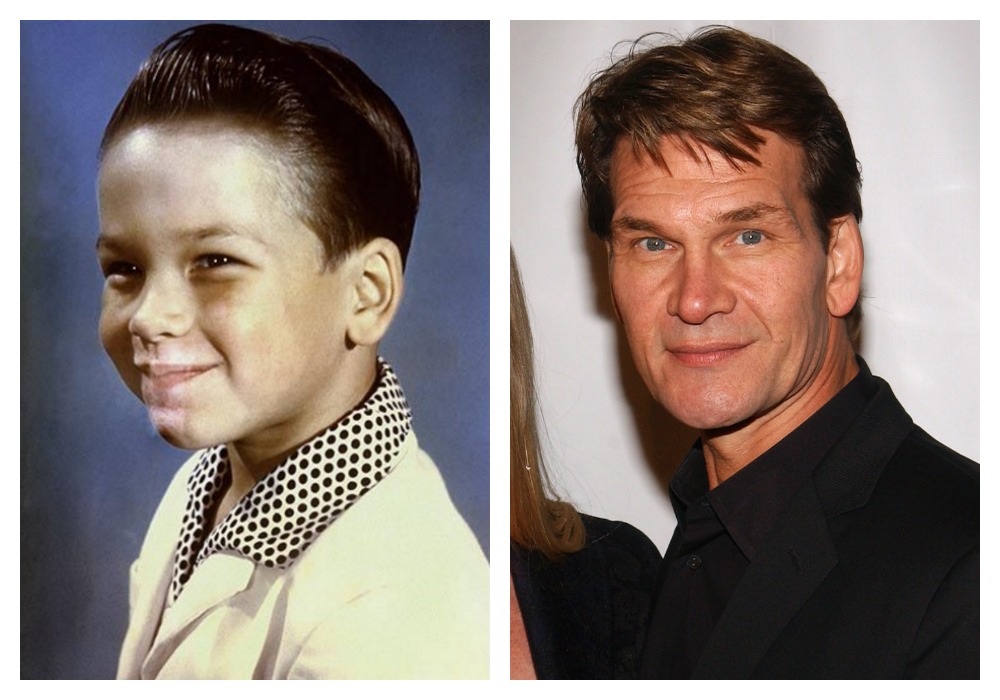 Celeb Childhood Photos Patrick Swayze