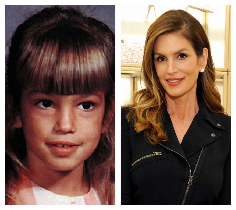 Celeb School Pics Cindy Crawford