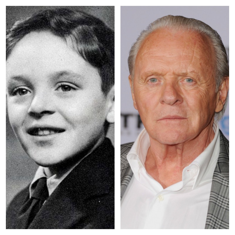 Celebs As Schoolchildren Anthony Hopkins