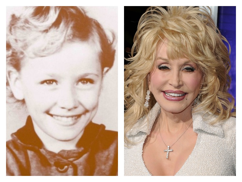 Celebs As Schoolchildren Dolly Parton