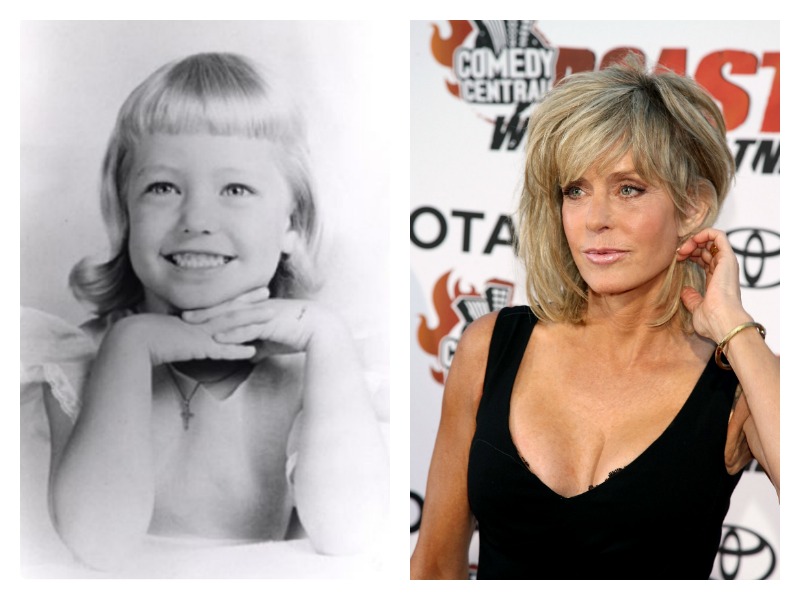 Celebs As Schoolchildren Farrah Fawcett
