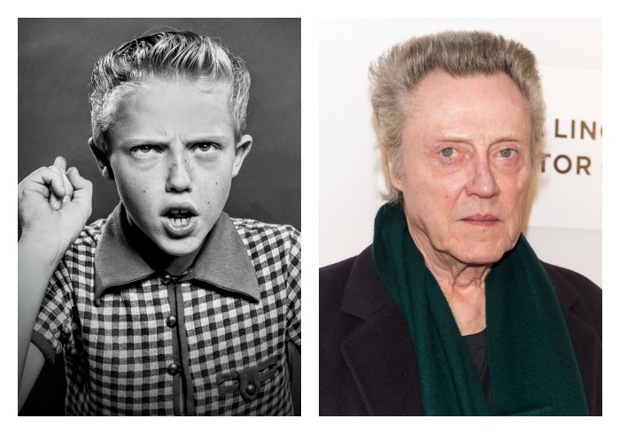 Celebs Childhood Photos Christopher Walken