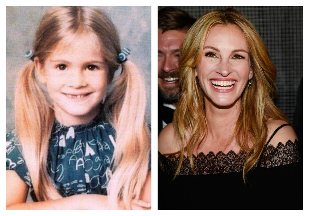 Celebs Childhood Photos Julia Roberts