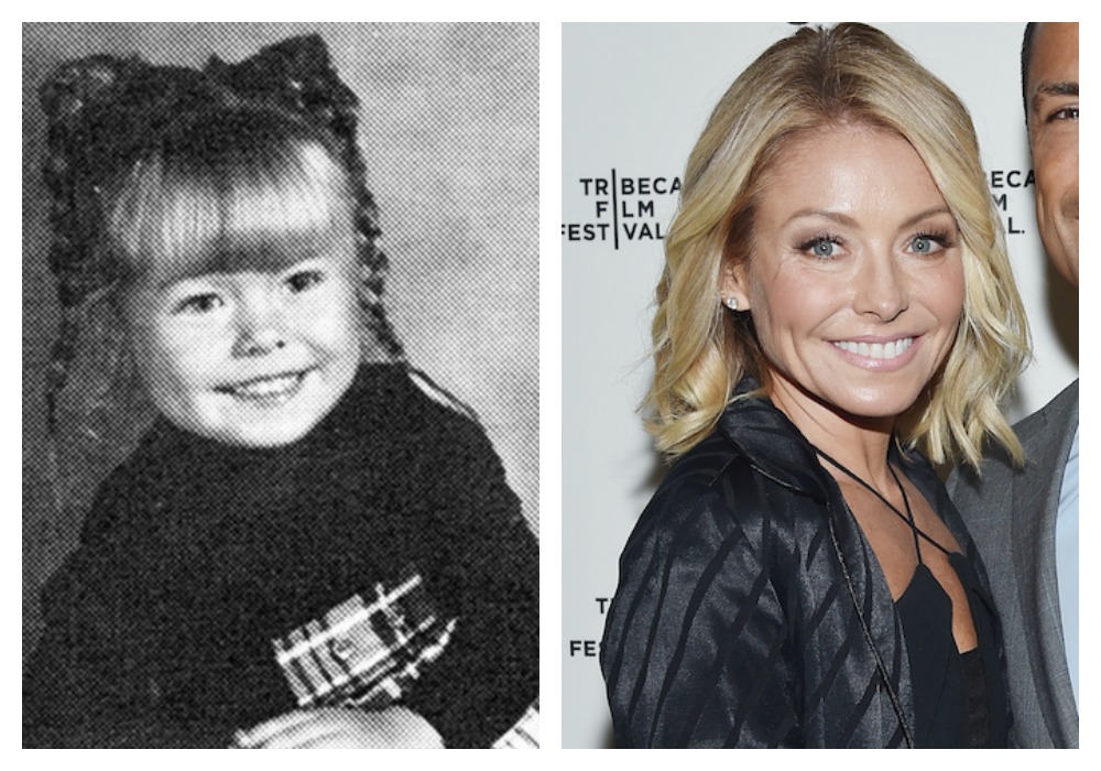 Celebs Childhood Photos Kelly Ripa