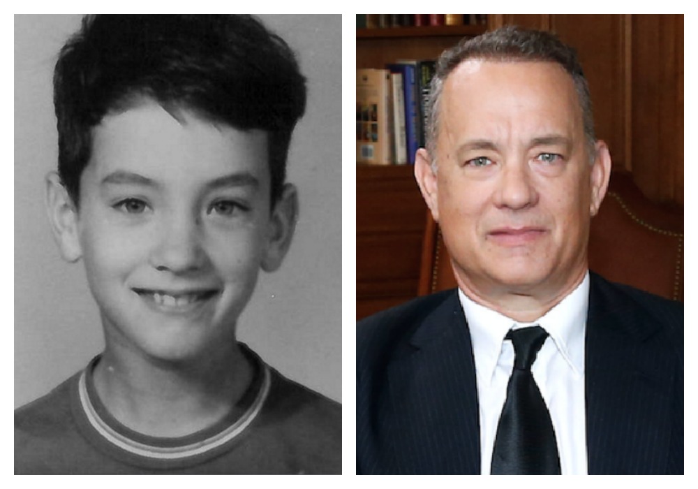 Celebs Childhood Photos Tom Hanks