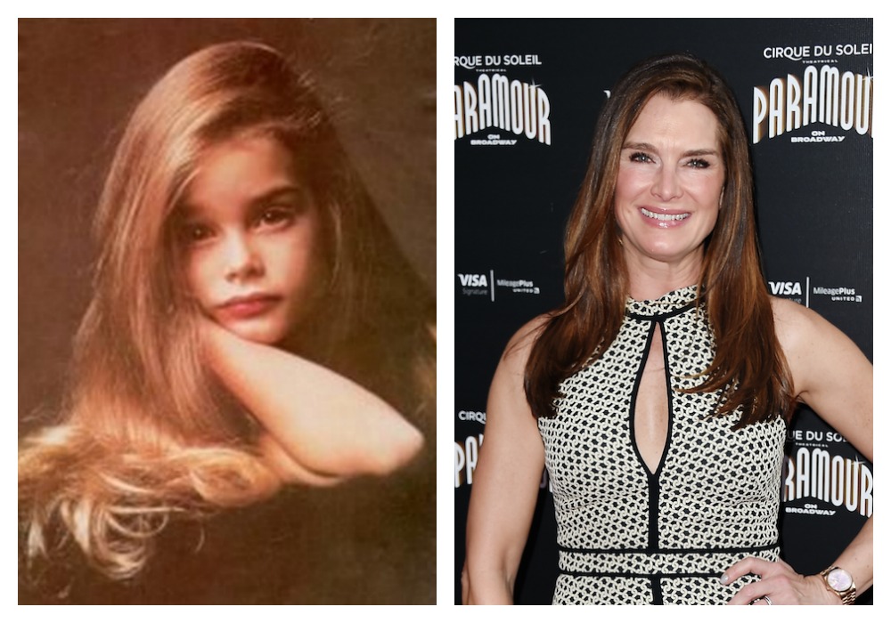 Celebs Childhood Pics Brooke Shields