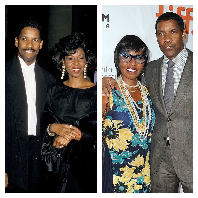 Denzel Washington Pauletta Washington